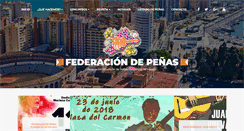 Desktop Screenshot of federacion-pfmalaga.org